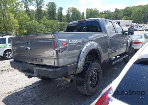 2013 Ford F-150 Lariat из США, поврежденный, VIN 1FTFW1EF8DFB05772